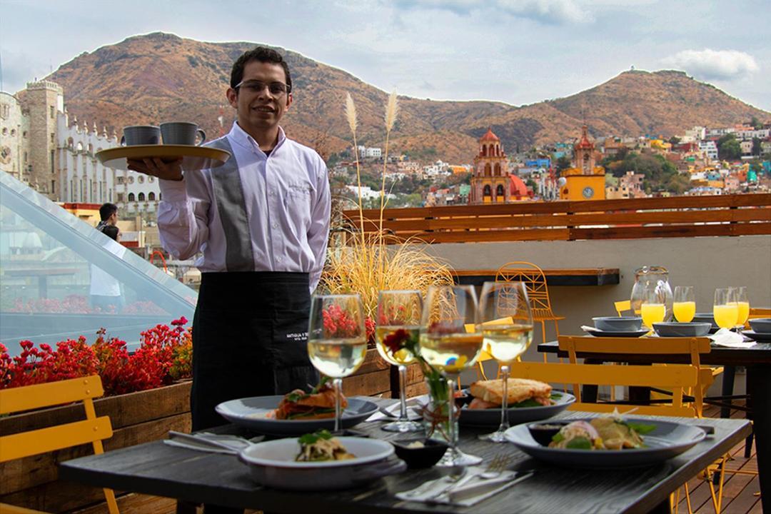 Antigua Trece Hotel Fusion غواناخواتو المظهر الخارجي الصورة